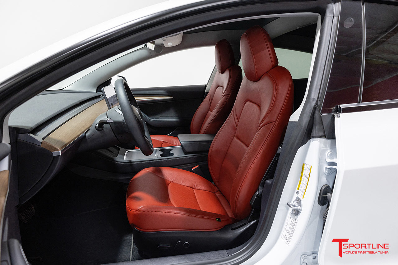 Cardinal Red Perforated Factory Style Interior Seat Upgrade
