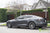 Gray Tesla Model S 1.0 with Brush Satin 21 inch TS112 Forged Wheels 