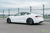 Pearl White Tesla Model S with Gloss Black 19" TST Flow Forged Wheels by T Sportline