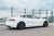 Pearl White Tesla Model S with Matte Black 19" TST Flow Forged Wheels by T Sportline