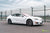 Pearl White Tesla Model S with Space Gray 19" TST Flow Forged Wheels by T Sportline