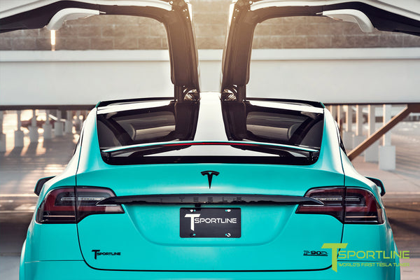 Avantelle Chrome Delete Decals – Front & Rear Emblem Overlay For Tesla Model S (Pre-2016)