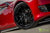 Red Multi-Coat Tesla Model S 2.0 with 21" TS115 Forged Wheel in Gloss Black 
