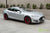 Silver Tesla Model S 1.0 with Imperial Red 21 inch TS117 Forged Wheels 