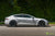Silver Tesla Model S with 20" TSS Flow Forged Wheels in Matte Black by T Sportline 