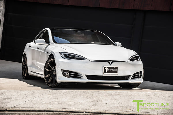 Matte white deals tesla model s