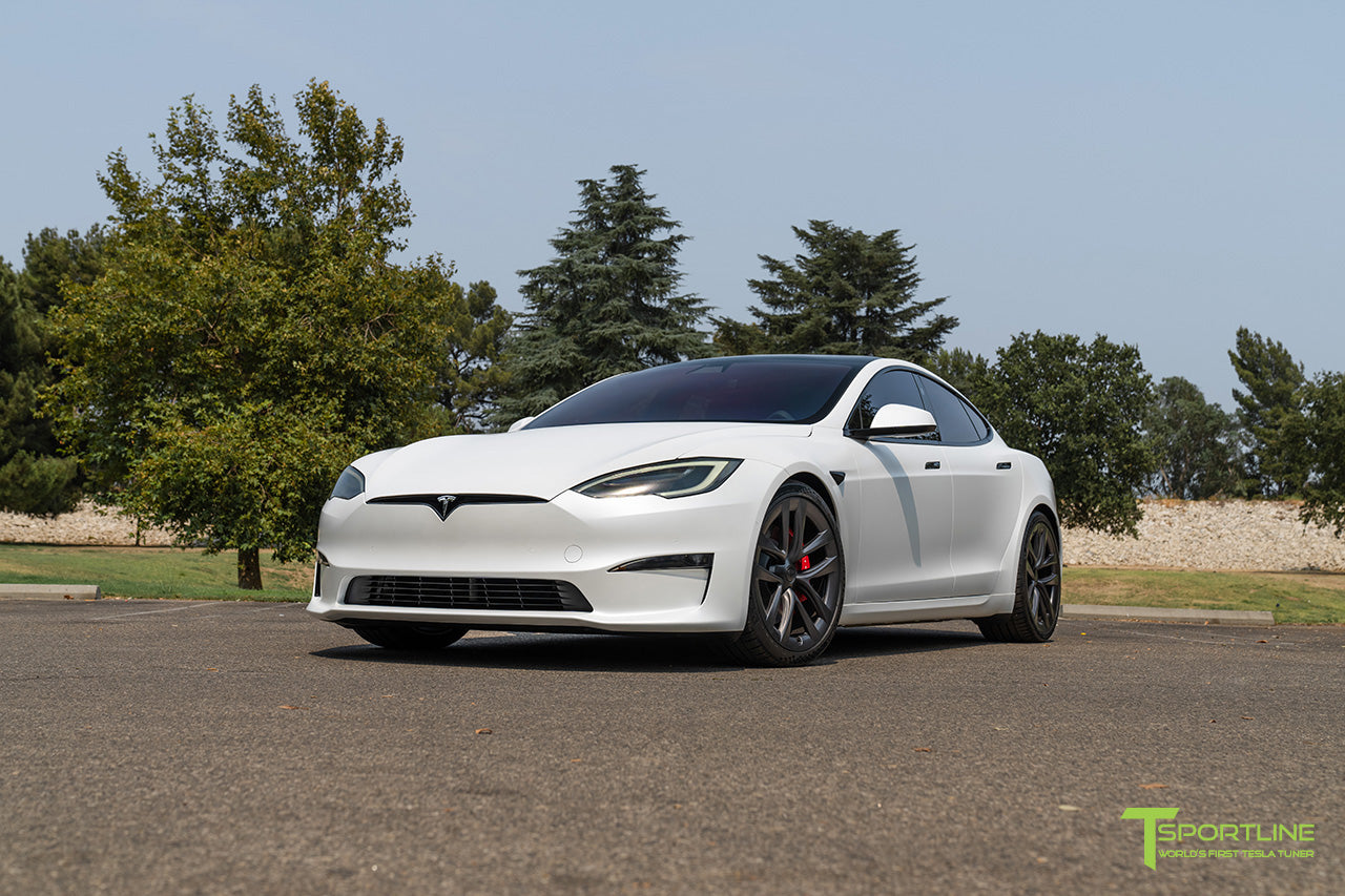 Xpel Stealth Pearl White Model S Long Range