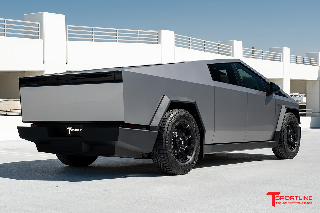 CT7 20" Tesla Cybertruck Fully Forged Lightweight Tesla Wheel and Tire Package (Set of 4)