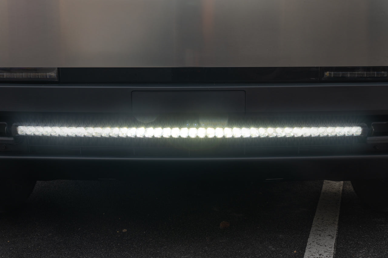Tesla Cybertruck Curved 40" Bumper Insert LED Off Road Light Bar / Lightbar