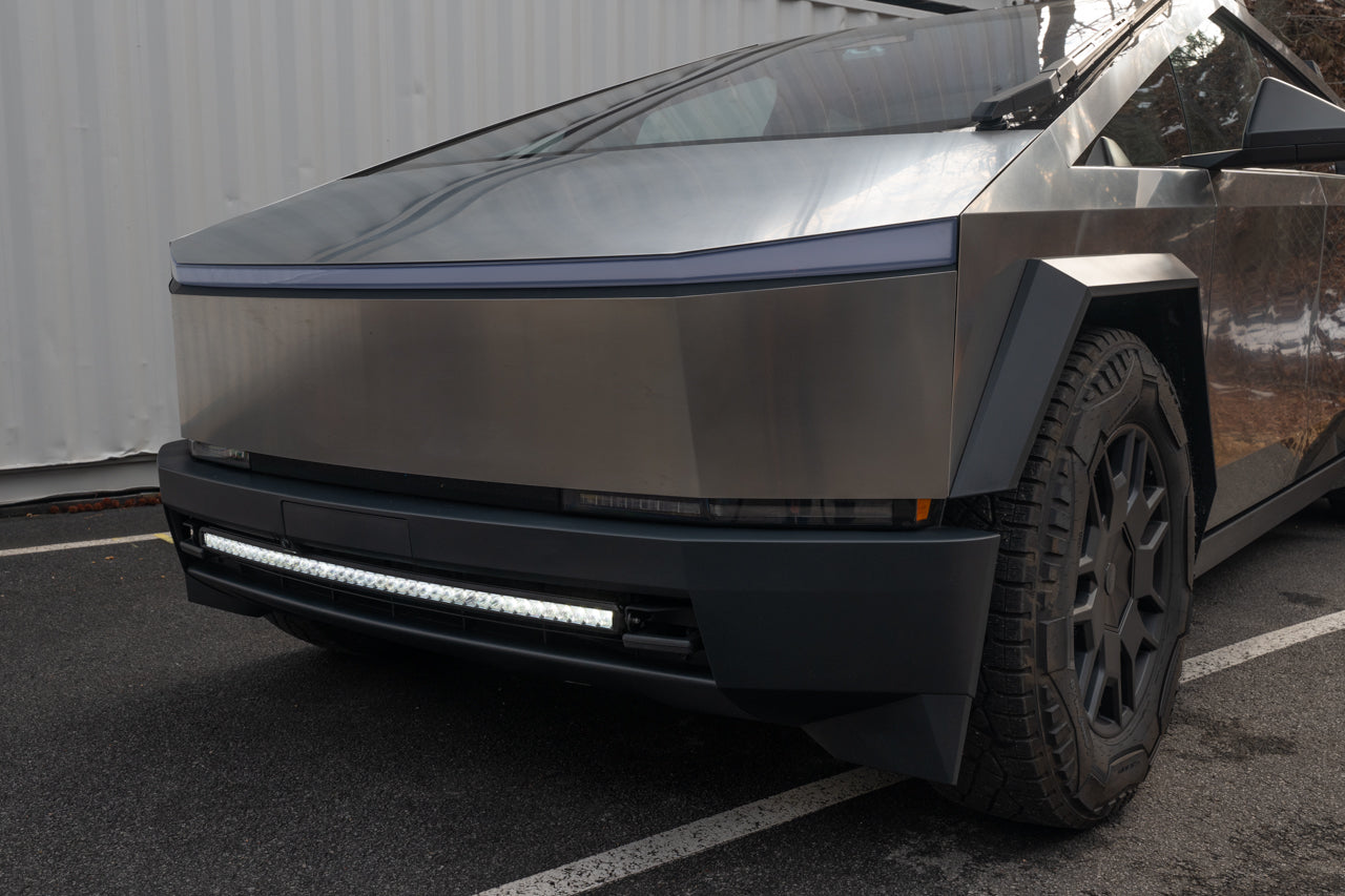 Tesla Cybertruck Curved 40" Bumper Insert LED Off Road Light Bar / Lightbar