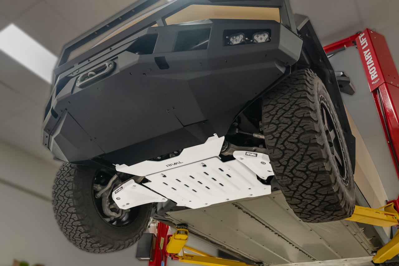 OPEN BOX SPECIAL! Tesla Cybertruck Heavy Duty Aluminum Front Skid Plate