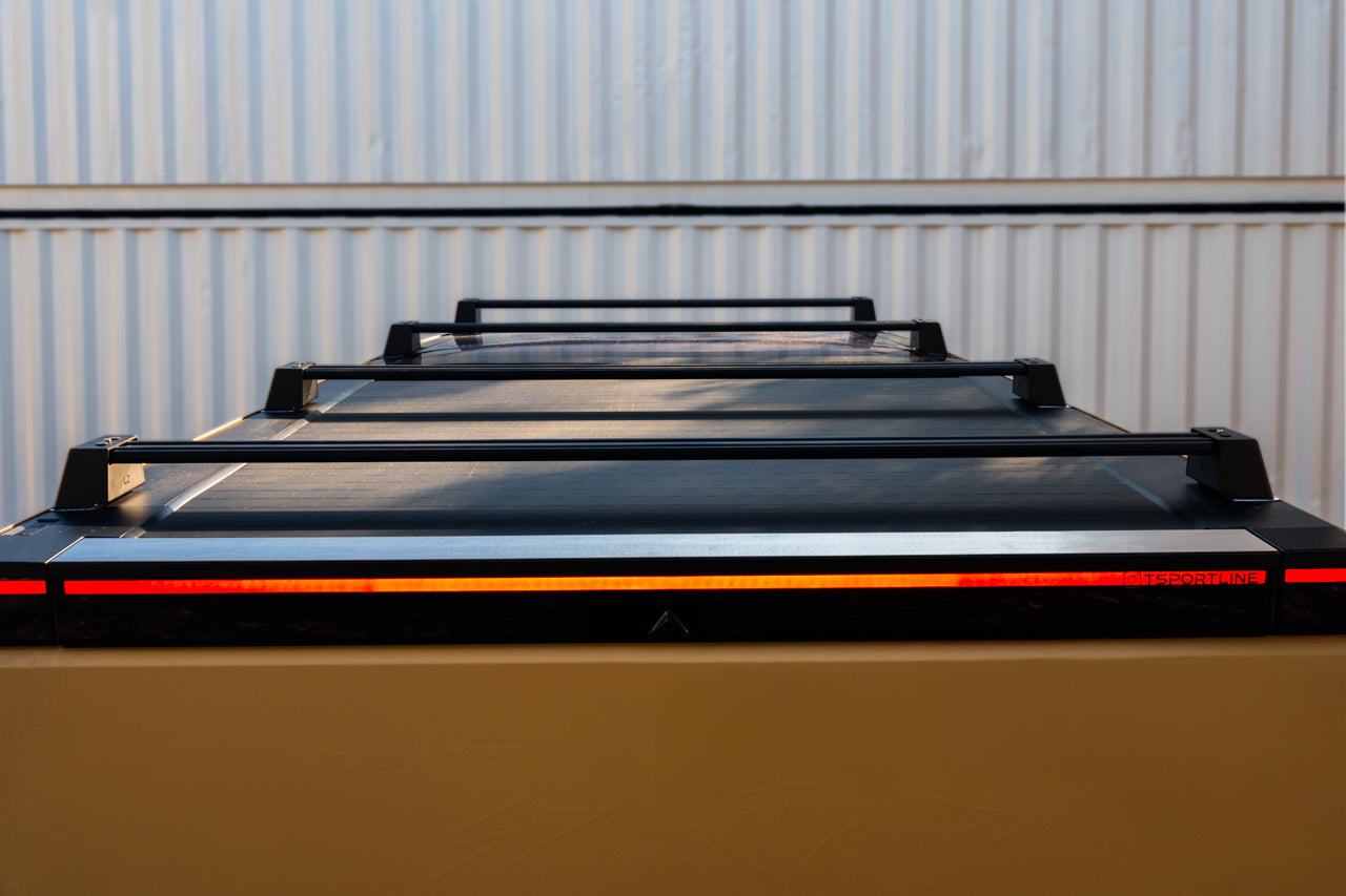 Tesla Cybertruck Cargo Crossbars for Roof / Bed Rail Rack Set of Four (4 Cross Bars)