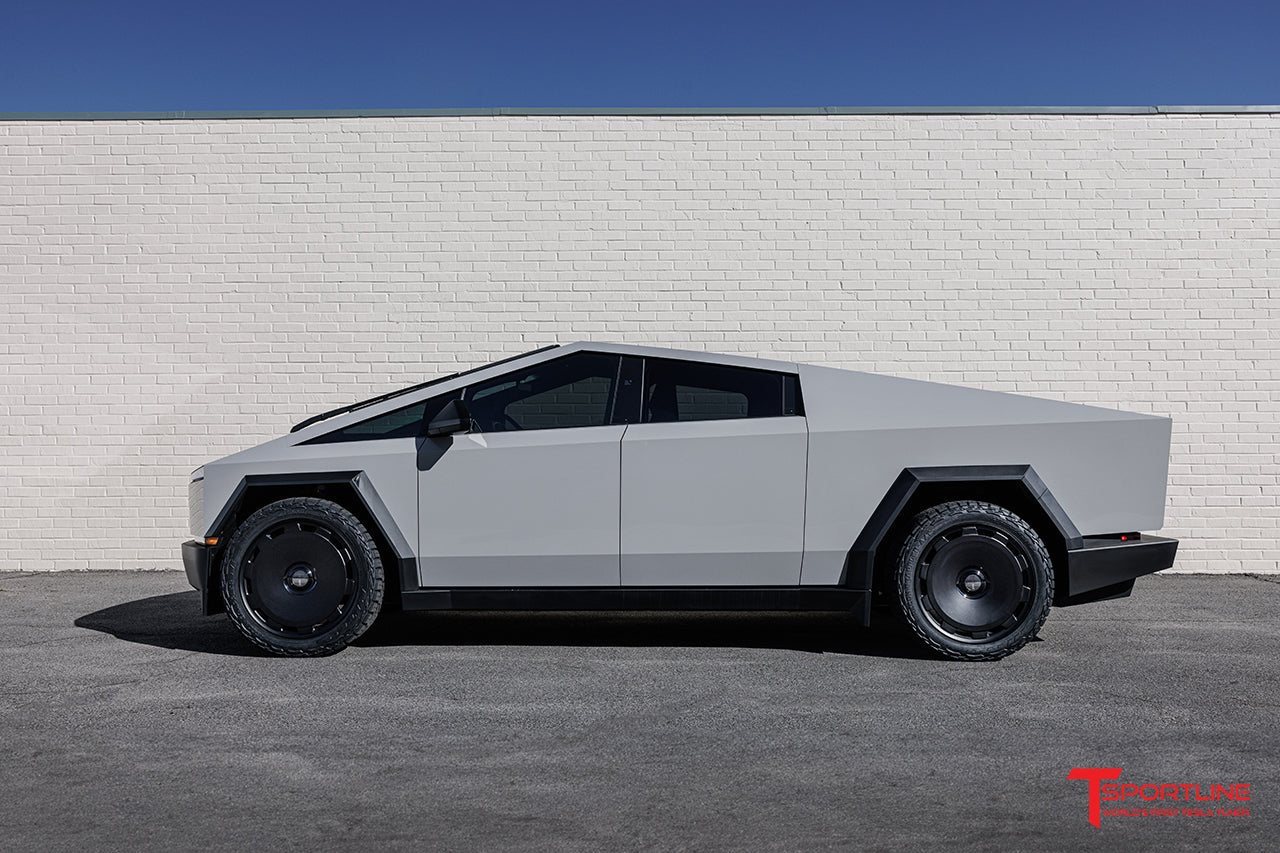 CTM 24" Tesla Cybertruck Fully Forged Monoblock Tesla Wheel and Tire Package (Set of 4)