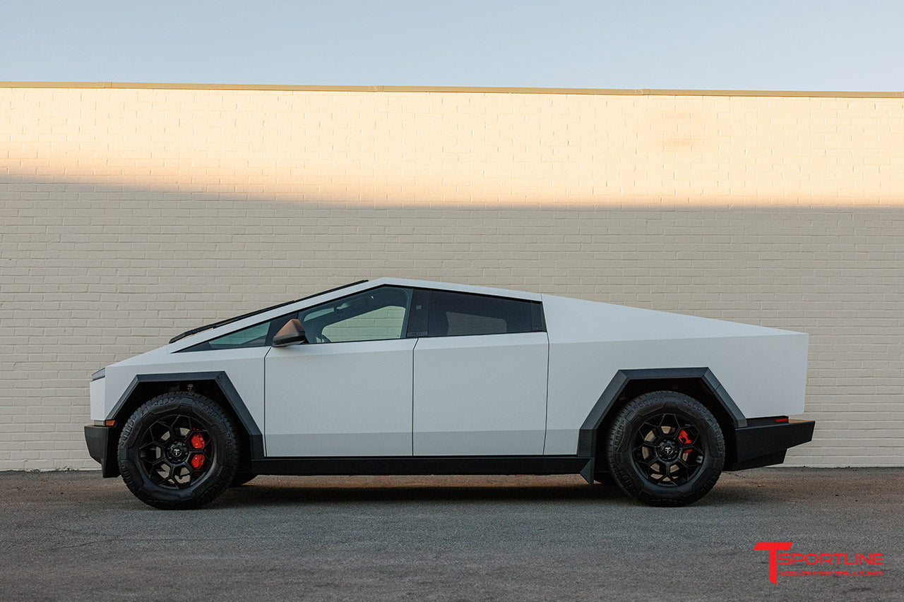 CT7 20" Tesla Cybertruck Fully Forged Lightweight Tesla Wheel and Tire Package (Set of 4)