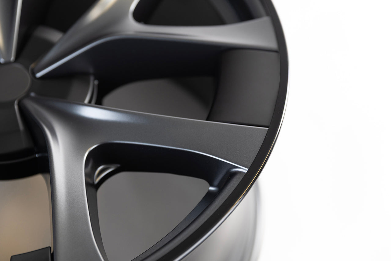Tesla Wheel Rim Protection System - Aluminum Ring Curb Rash / Scratch Guards (Set of 4)