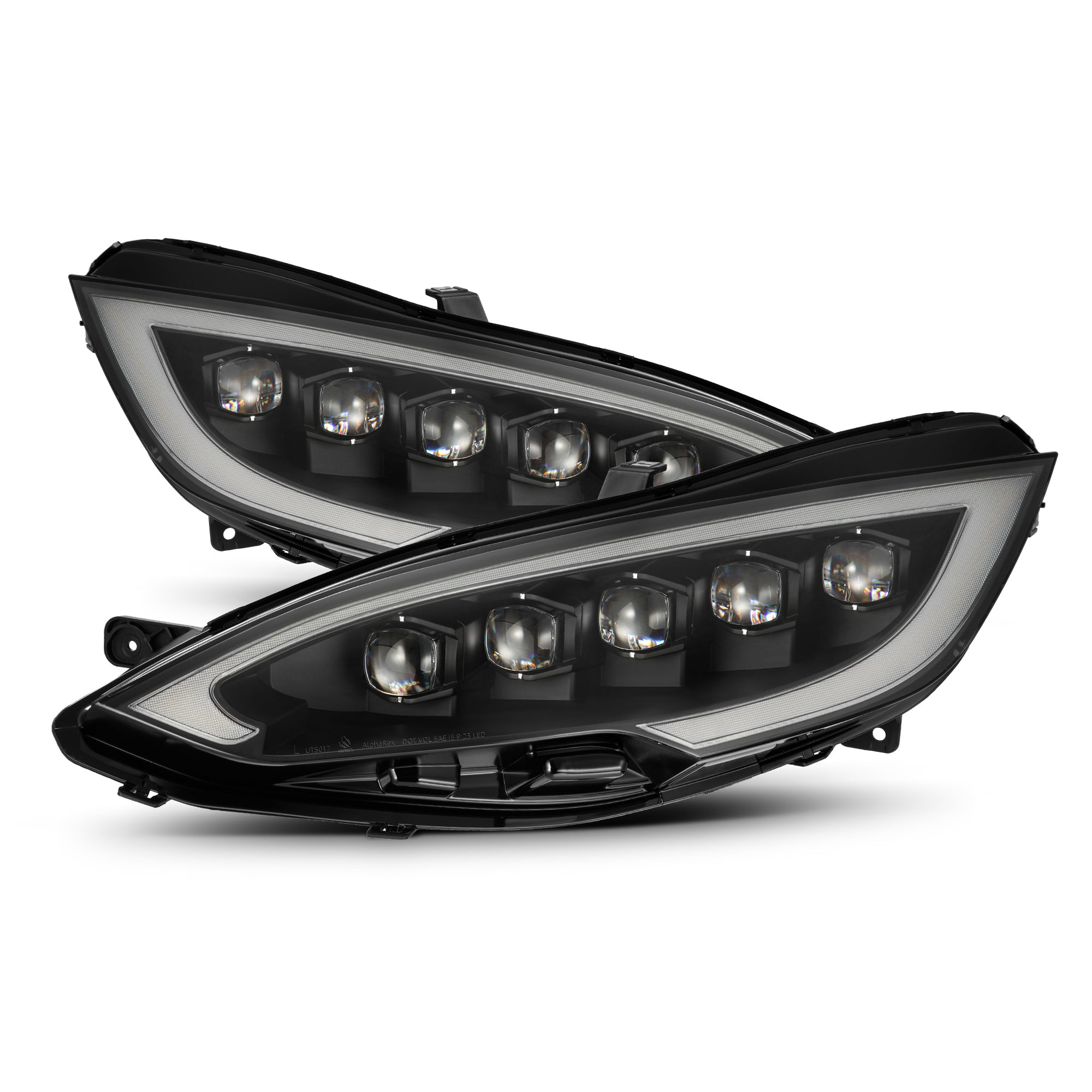 AlphaRex NOVA-Series 5x LED Projector Headlights for Tesla Model S (2012-2020)