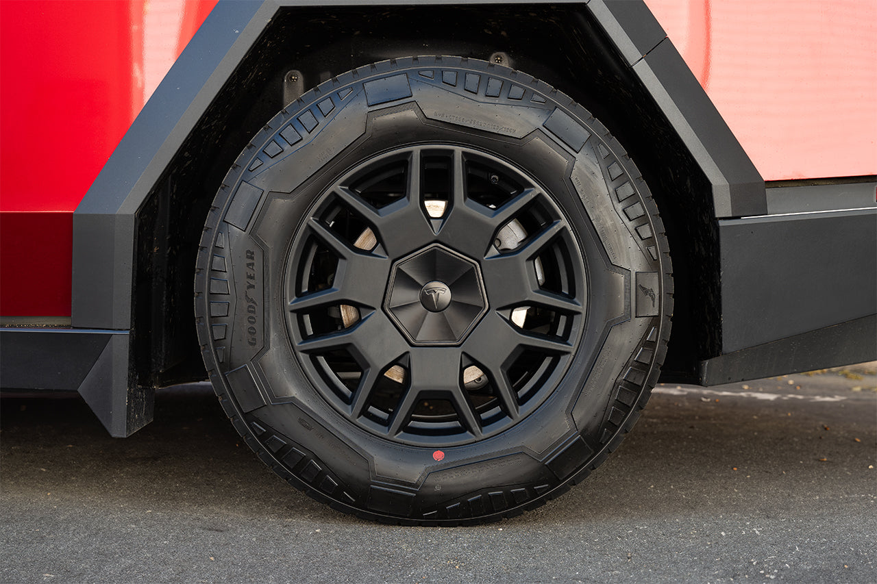 Tesla Cybertruck Center Hub Cover Set for OEM Factory Cyber & Core Wheels