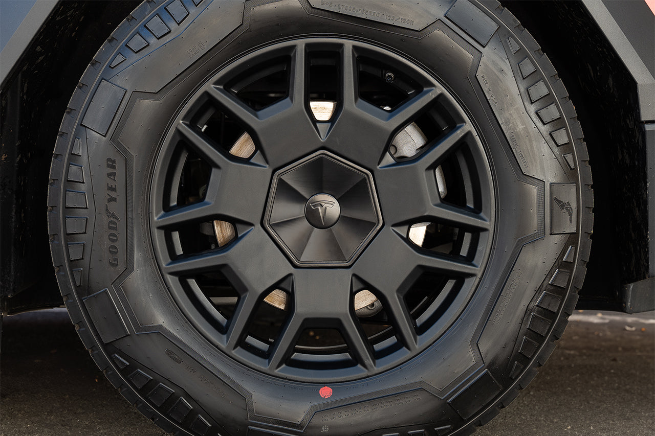 Tesla Cybertruck Center Hub Cover Set for OEM Factory Cyber & Core Wheels