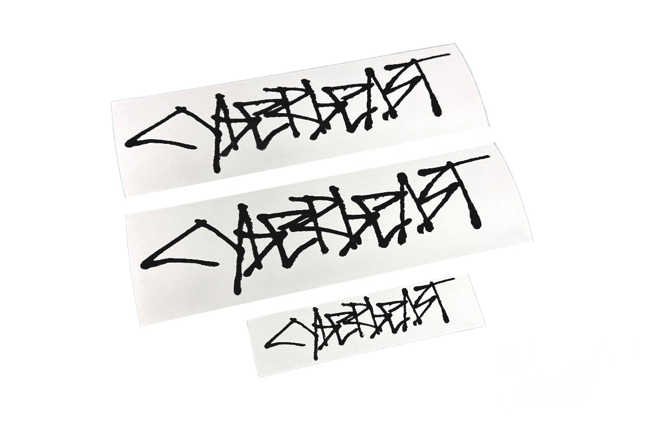 Cyberbeast Fender & Small Tailgate Decal for Cybertruck (Vinyl Wrap Replacement Badge)