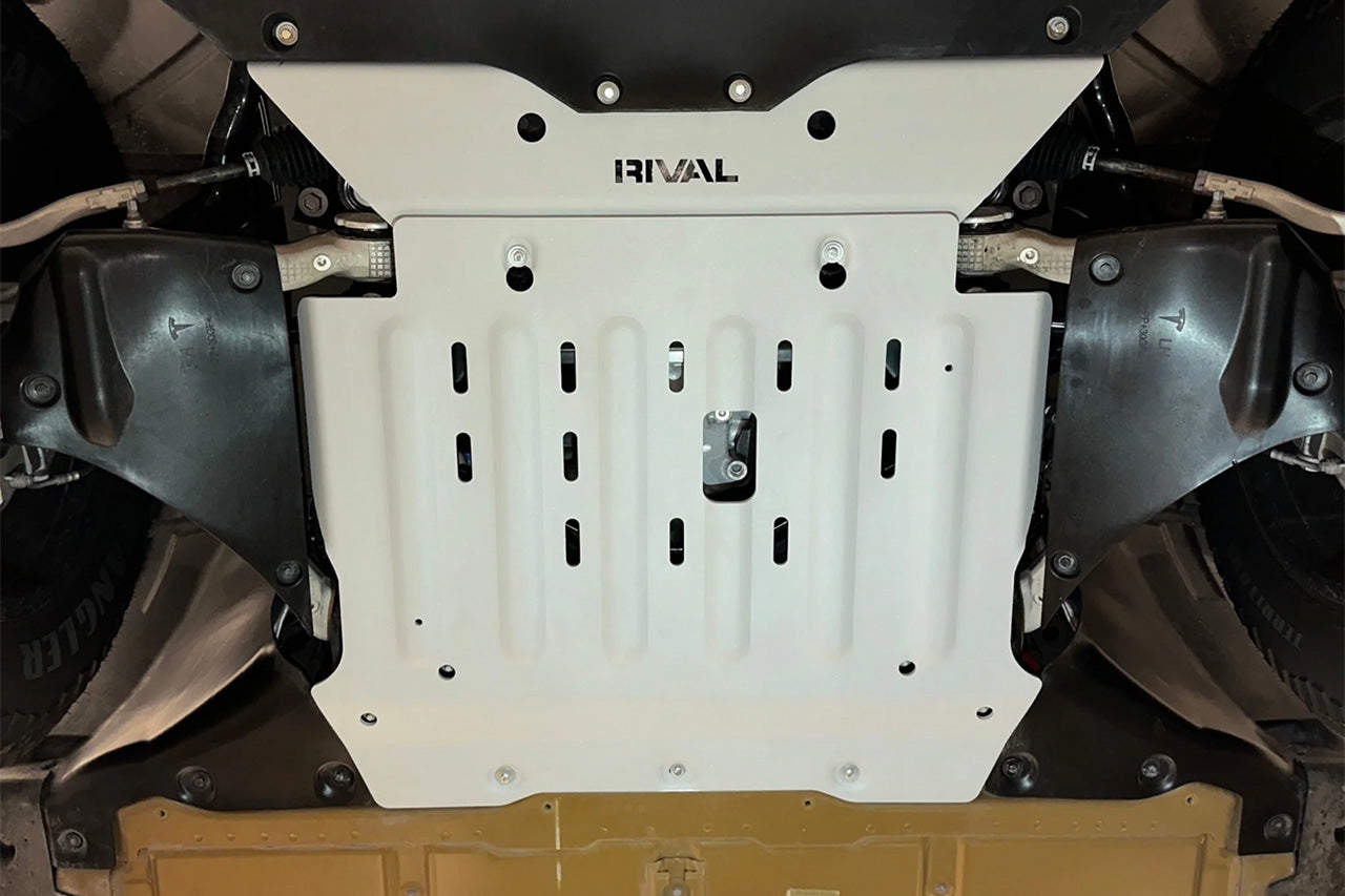 OPEN BOX SPECIAL! Tesla Cybertruck Heavy Duty Aluminum Front Skid Plate