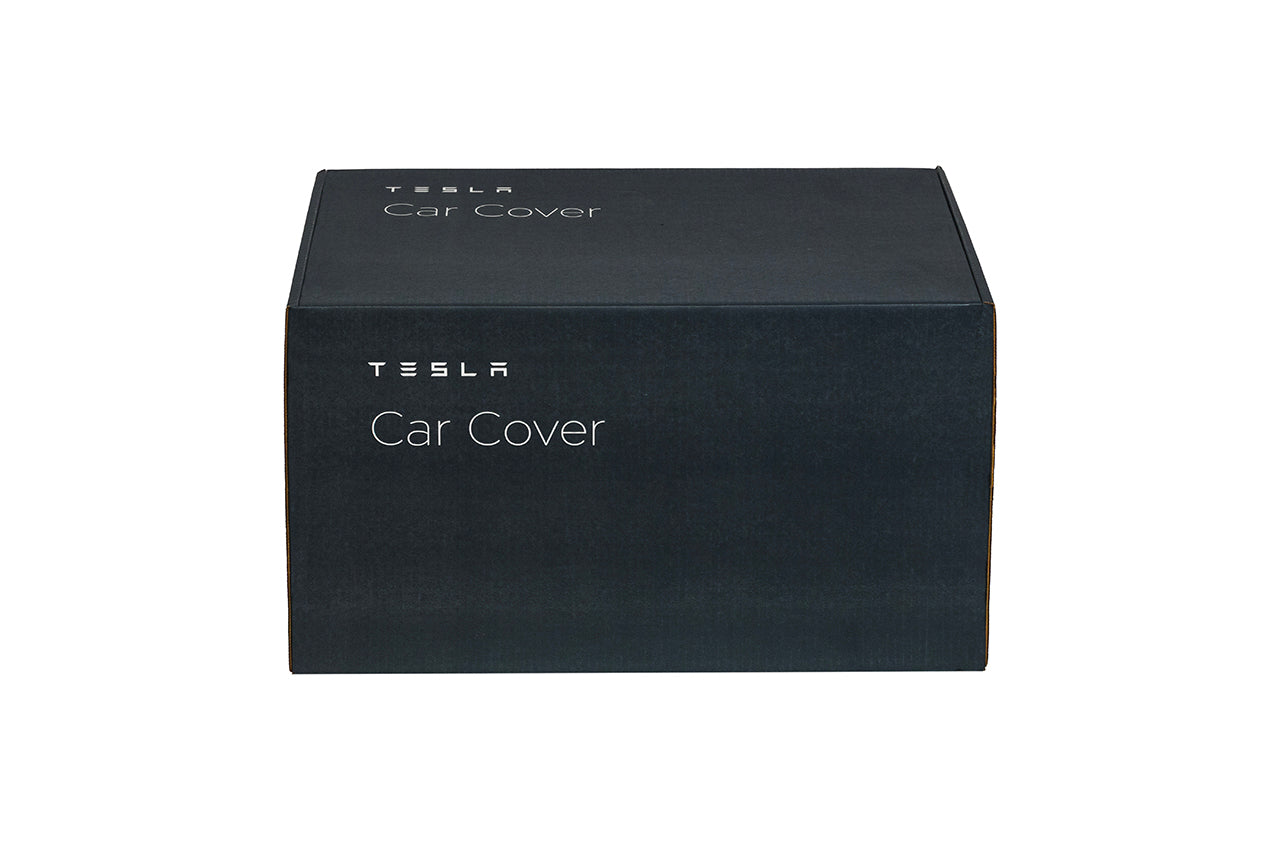 Authentic Factory Tesla Model 3 Car Cover - Tailor Fit Premium Indoor Protection
