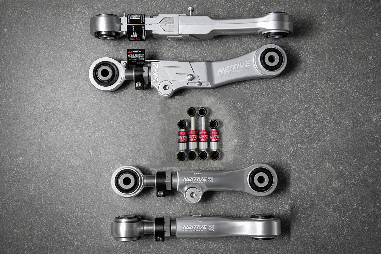Tesla Model S / X (2012- 01/2021) Rear Suspension Adjustable Camber Arms, SX-2 N2ITIVE