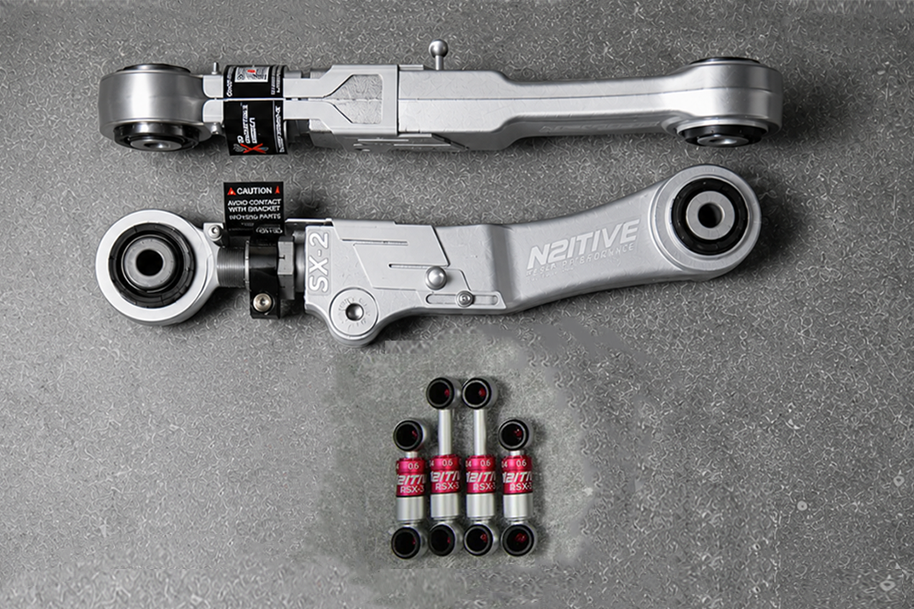 Tesla Model S / X (2012- 01/2021) Rear Suspension Adjustable Camber Arms, SX-2 N2ITIVE