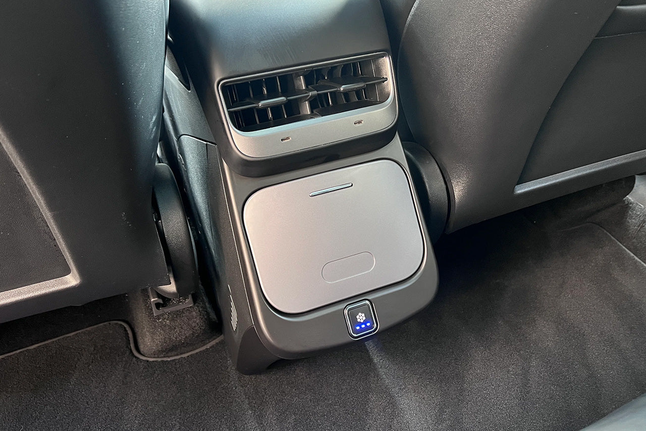 Tesla Model Y Middle Console Integrated & Powered Drink Cooler