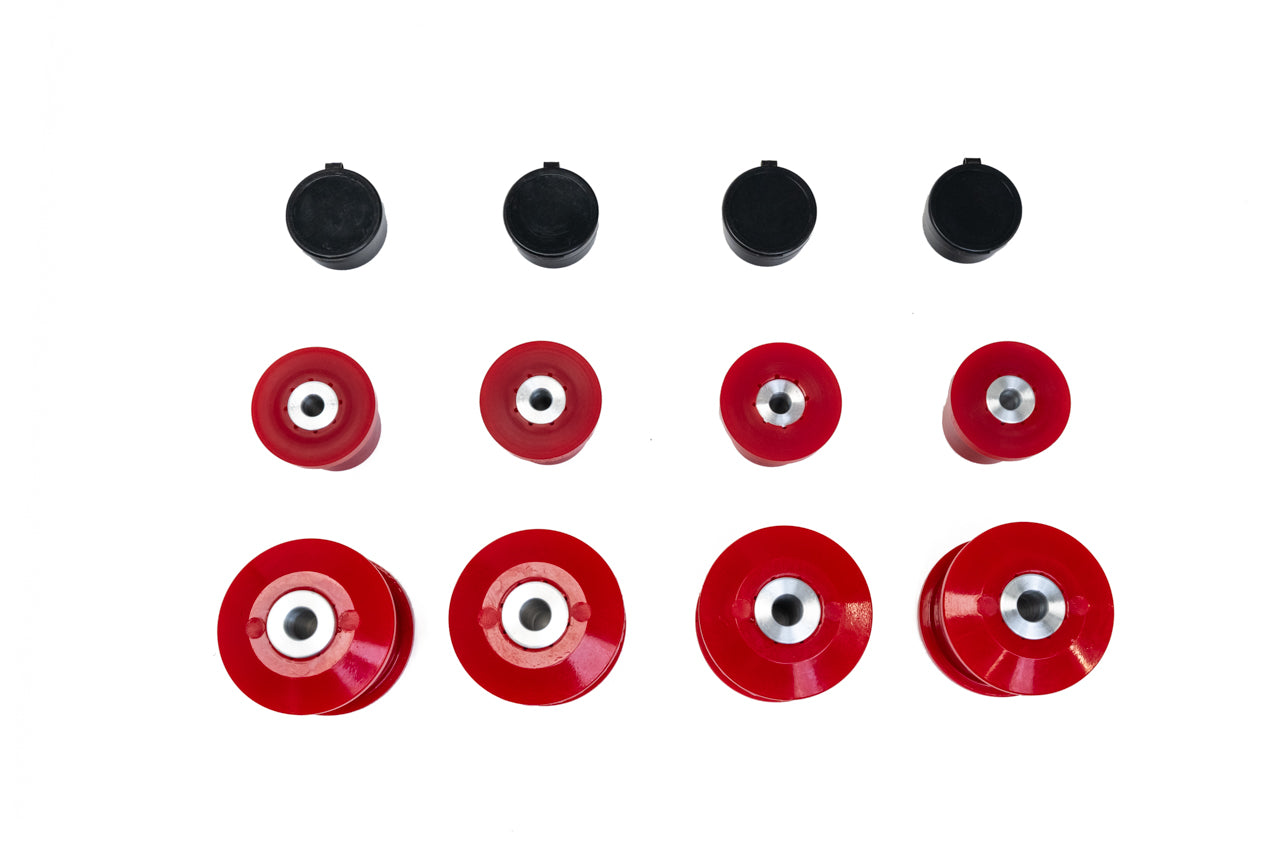 Tesla Model S High Performance Polyurethane Front Upper Control Arms & Lower Links Bushing Set