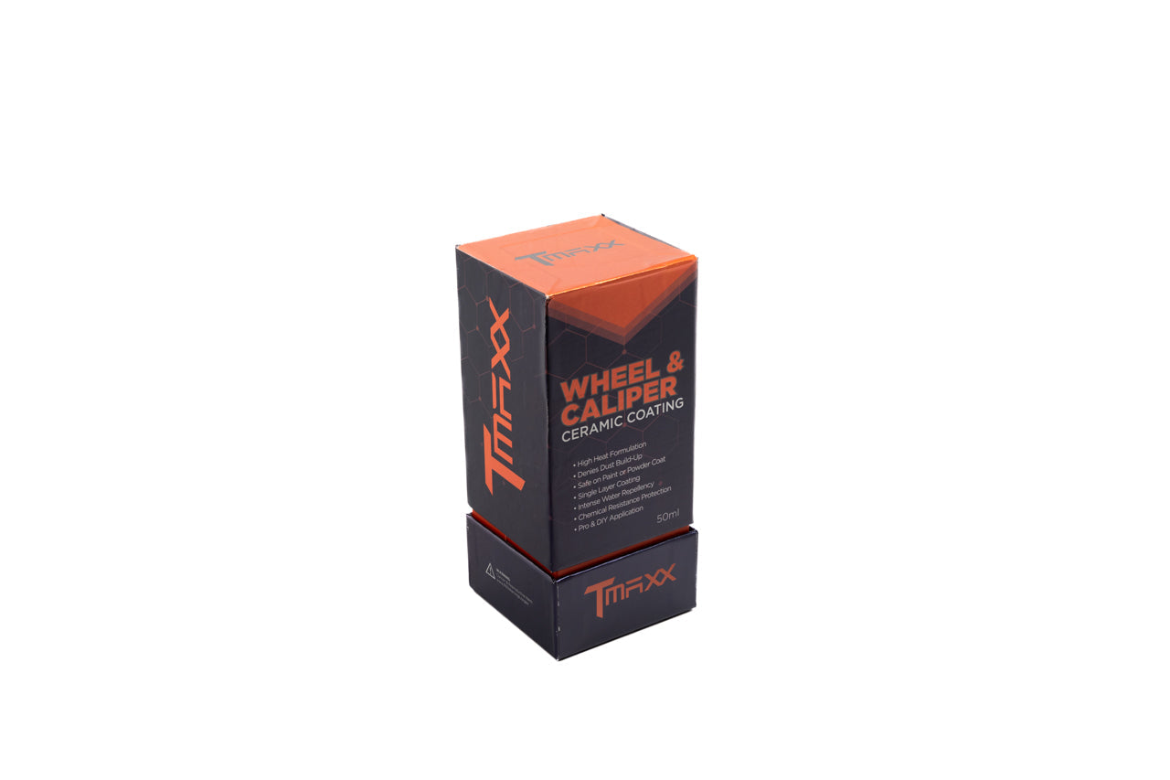 TMaxx Ceramic Coating for Tesla Wheels & Brake Calipers (50ml) - Extreme Duty Surfaces Protection & Applicator Kit