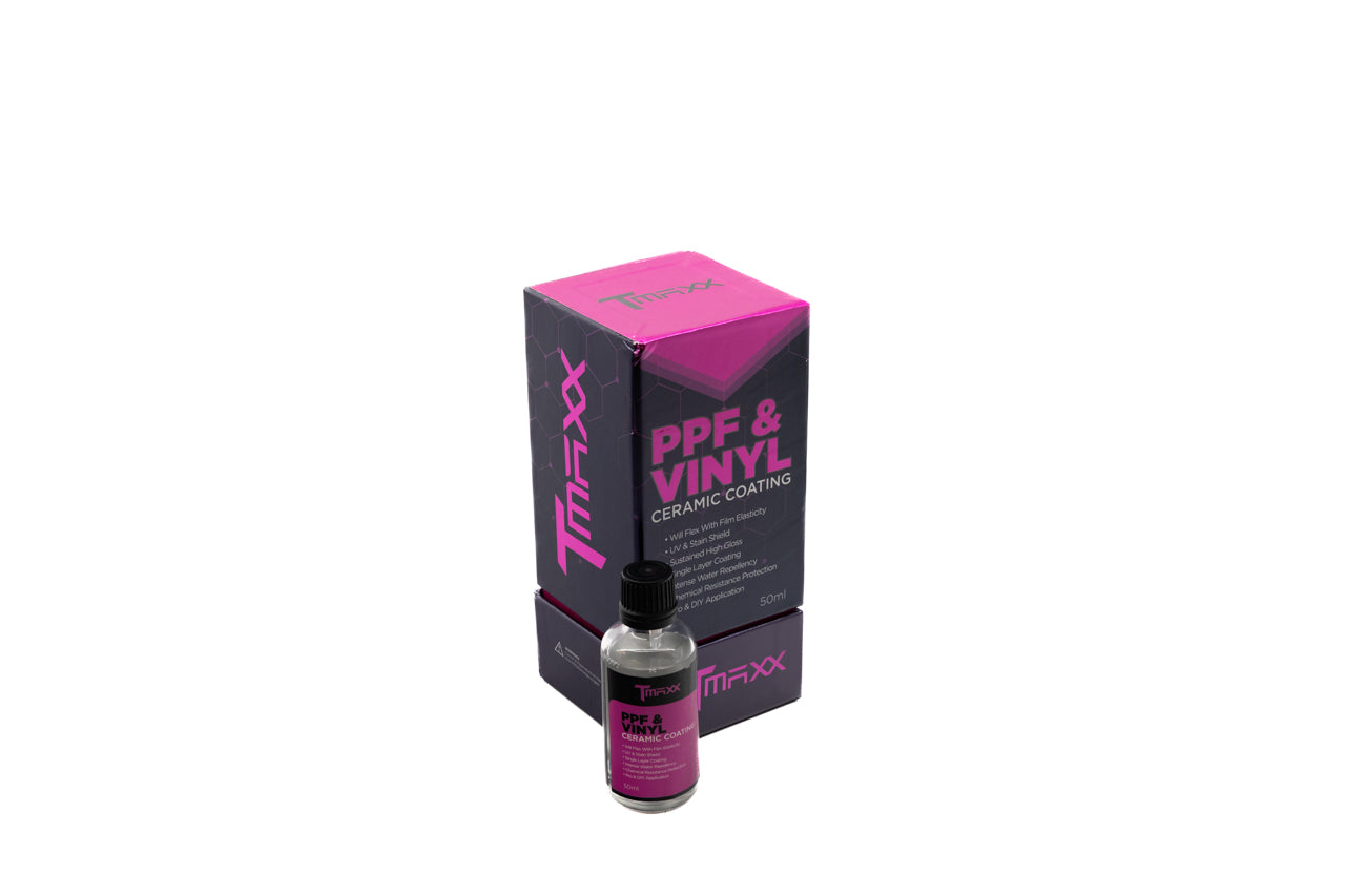 TMaxx Ceramic Coating for Tesla PPF and Vinyl Wraps (50ml) - Film Protection & Applicator Kit