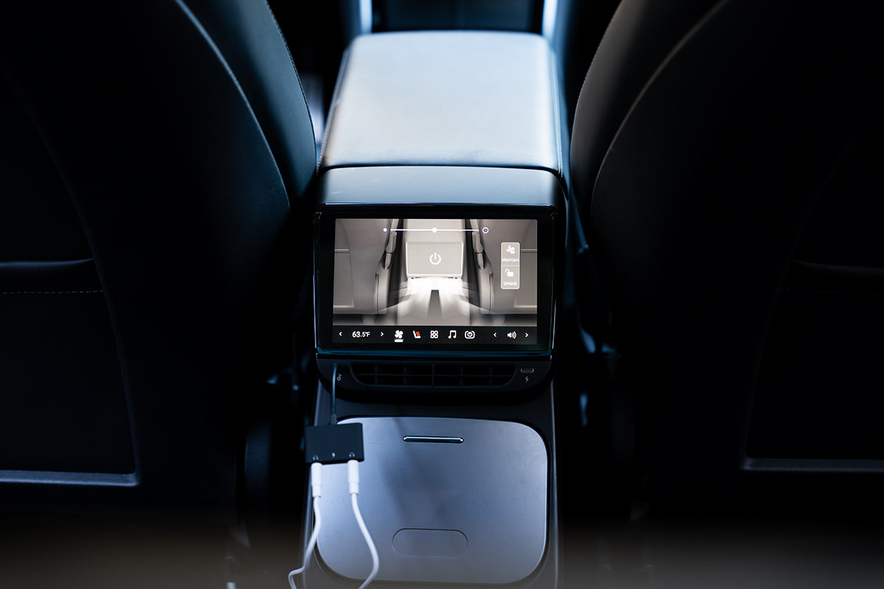 OPEN BOX! Tesla Model 3 & Y MSX-Entertainment 3.0 Rear Touch Screen with Bluetooth Audio, Apple CarPlay / AirPlay & Streaming Apps