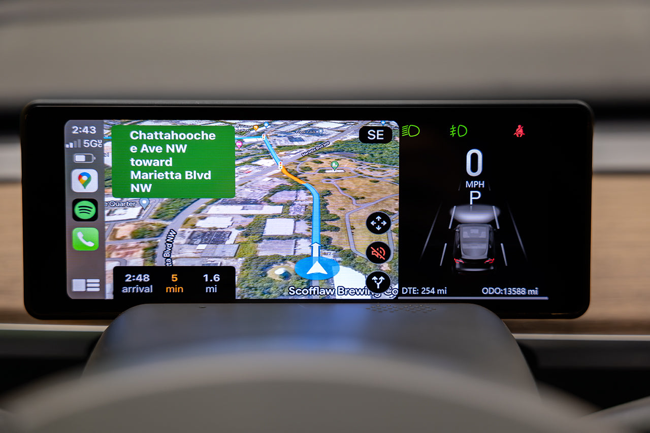 Tesla Model 3 & Y MSX-CP7 Apple CarPlay / Android Auto Driver View Dash & Touchscreen LCD Display (Smart Instrument Cluster)