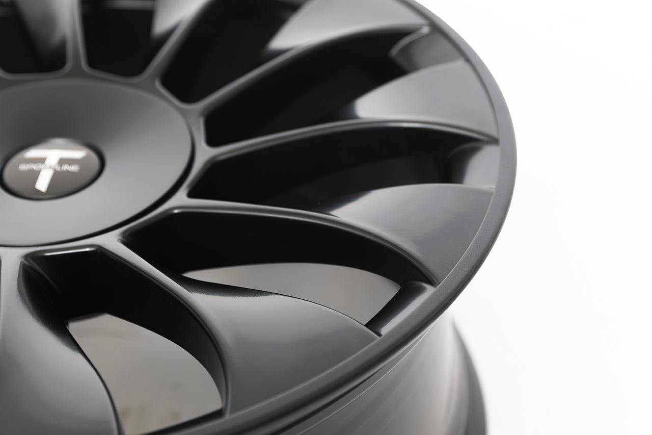Tesla Wheel Rim Protection System - Aluminum Ring Curb Rash / Scratch Guards (Set of 4)