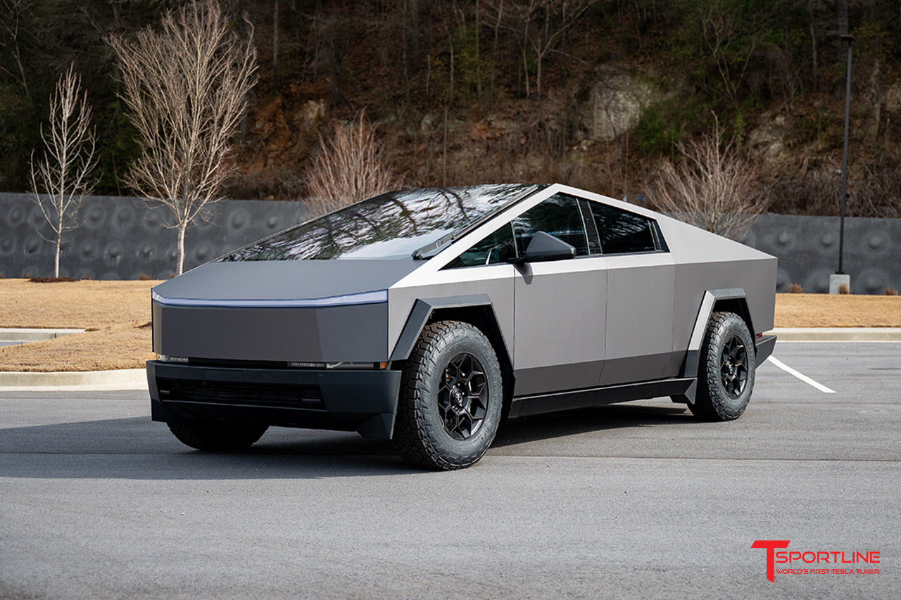 CT7 18" Tesla Cybertruck Fully Forged Lightweight Tesla Wheel and Tire Package (Set of 4)