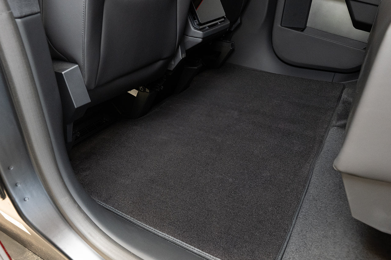 Tesla Cybertruck Precision Fitment 28oz Embroidered Carpet Floor Mat Set