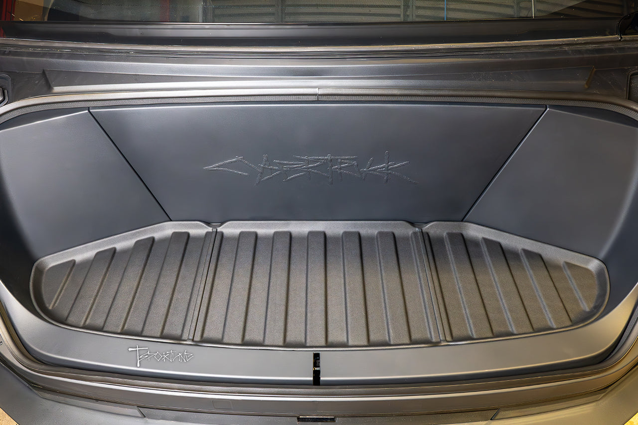 Tesla Cybertruck All Weather Bed and Cargo Liners - Bed, Frunk, Under Bed Storage Trunk Mats