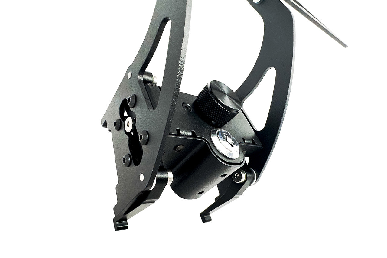 Tesla Model 3 / Y No-Drill Aluminum License Plate Holder with Quick Release & Anti-Theft Lock