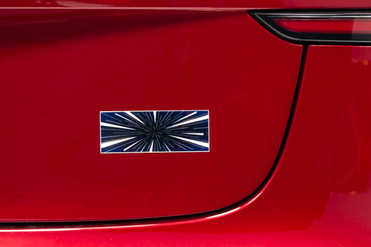 Tesla Model 3 Highland & Model Y Juniper INSANE Plaid Logo Badge Trunk Emblem