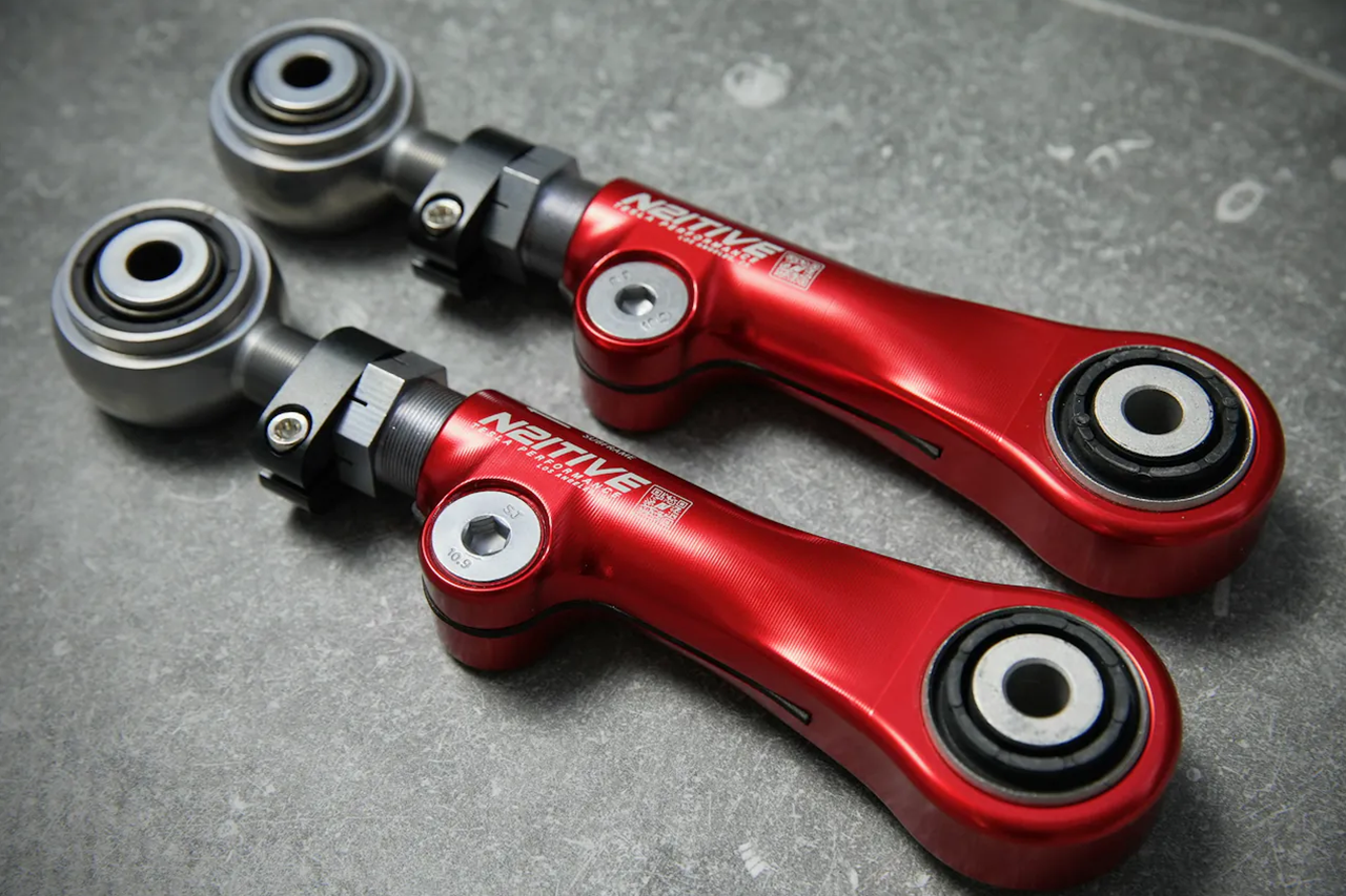 Tesla Model S / X (2012- 01/2021) Rear Suspension Adjustable Toe Arms, TSX-2 N2ITIVE