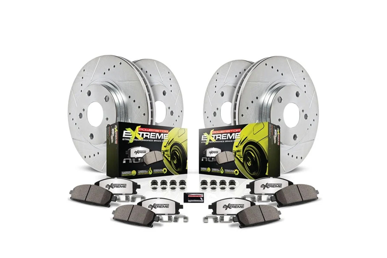 Tesla Model 3 / Y "Dust & Rust Free" Upgrade Replacement / Performance Brake Rotor and Pad Set