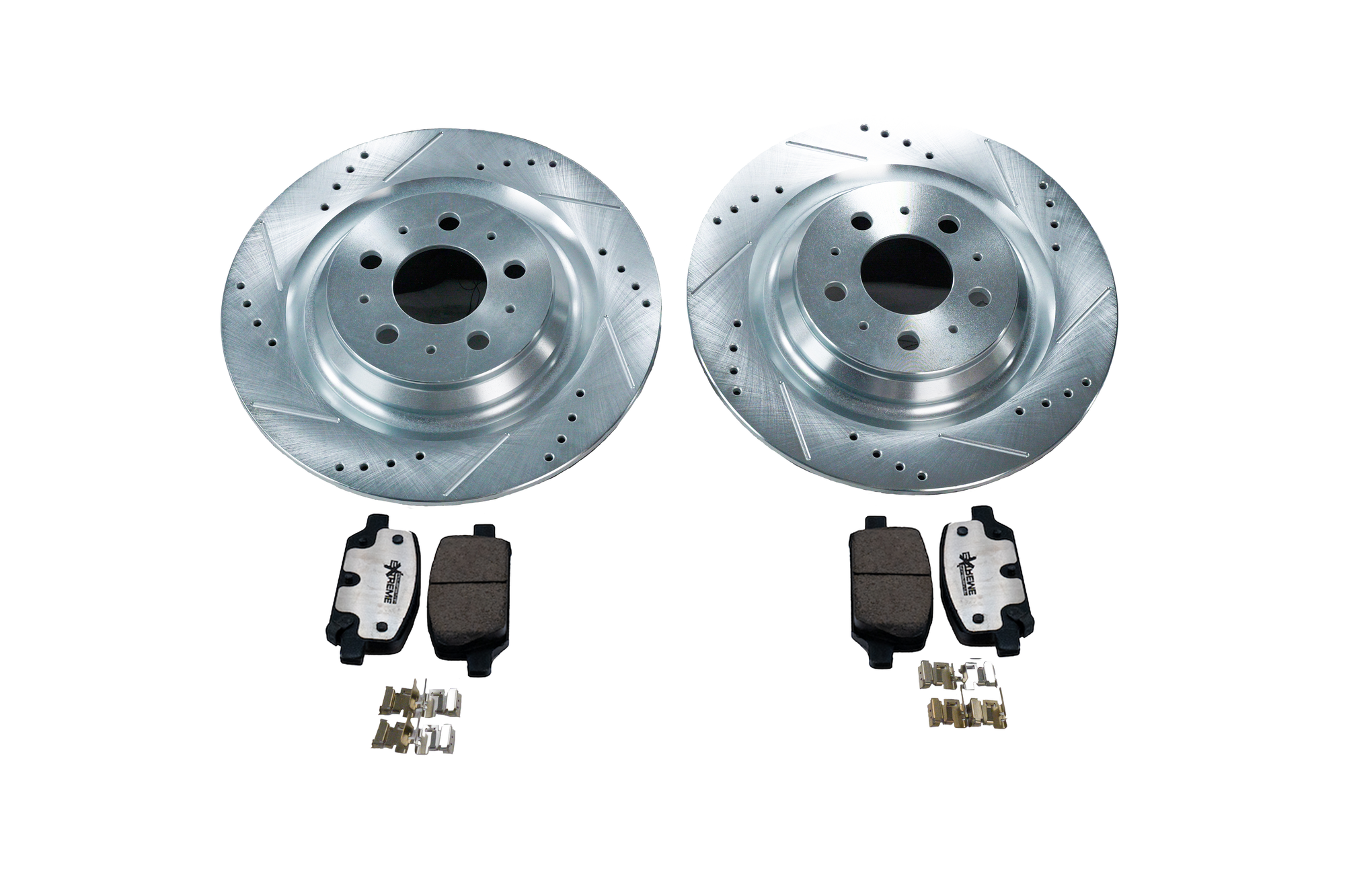 Tesla Model 3 / Y "Dust & Rust Free" Upgrade Replacement / Performance Brake Rotor and Pad Set