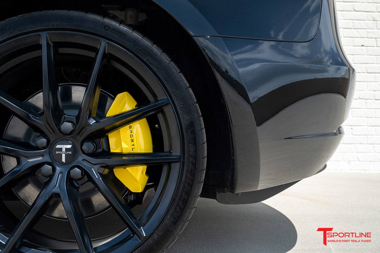 OPEN BOX SPECIAL! Tesla Model 3 / Y Brake Caliper Cover Set - Performance Look - Precision Fit Die Cast Bolt-on