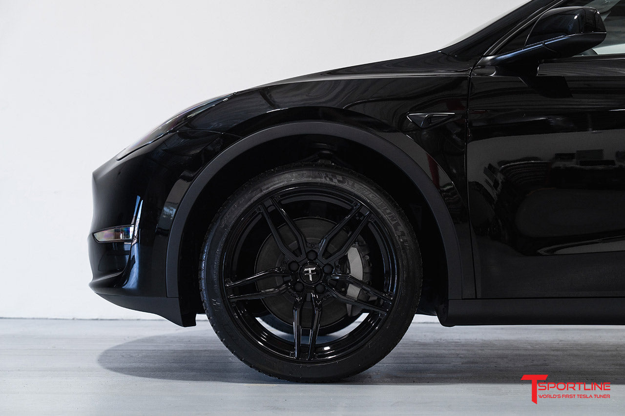 Tesla Model Y Super Saver Aero TSA-5 20" Wheel and Winter Tire Package (Set of 4) - Special