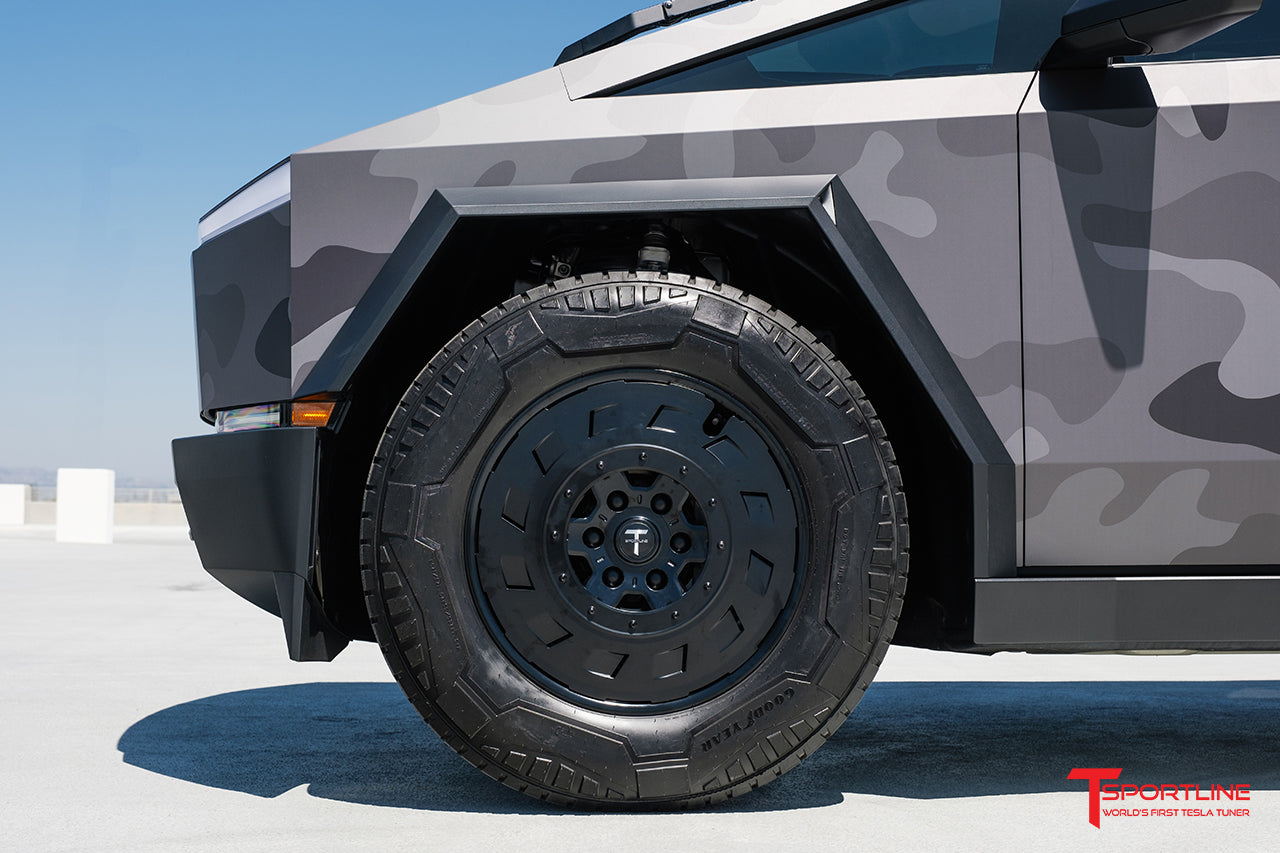 TCT 20" Tesla Cybertruck AeroMaxx Wheels and Tire Packages (Set of 4)