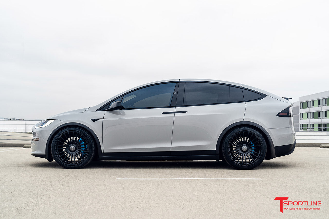 MX2022 22" Tesla Model X Long Range & Plaid Limited Edition Wheel and Tire Package (Set of 4)