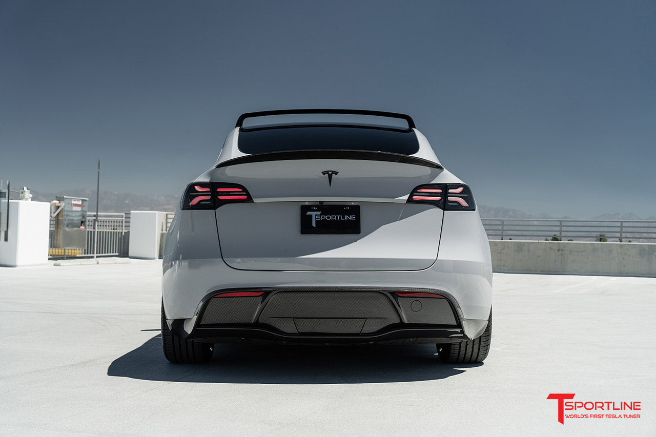 Tesla Model Y Carbon Fiber Sport Aero Body Package