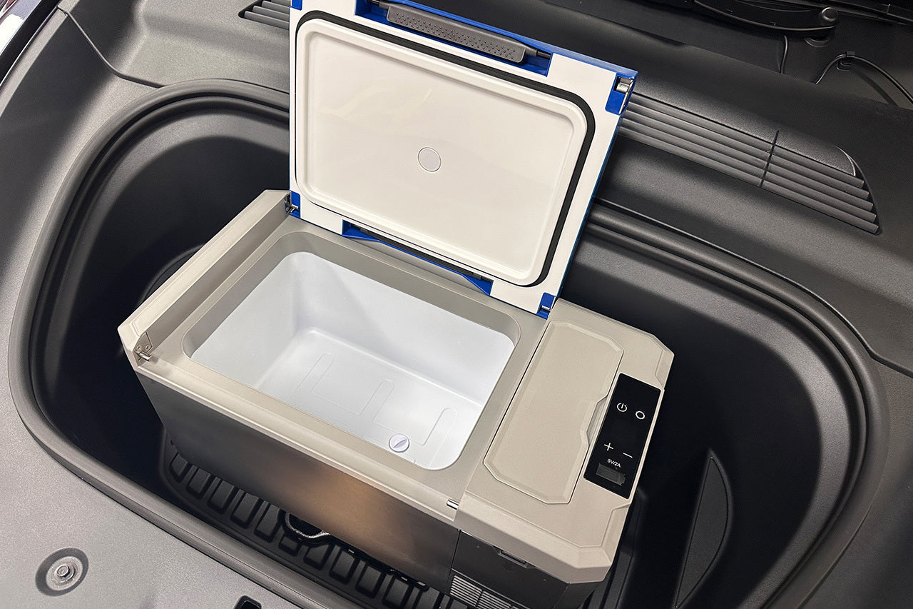 Tesla Portable & Electric Powered Refrigerator / Freezer Cooler for Frunk or Trunk