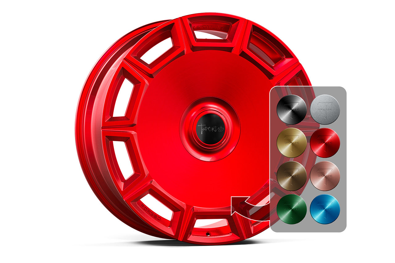 CT10 24" Tesla Cybertruck Fully Forged Monoblock Tesla Wheel and Tire Package (Set of 4)