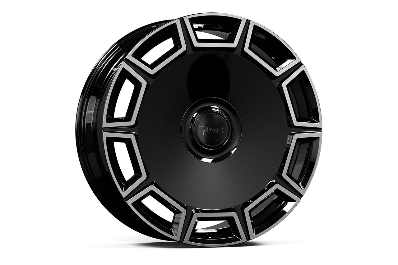 CT10 24" Tesla Cybertruck Fully Forged Monoblock Tesla Wheel and Tire Package (Set of 4)